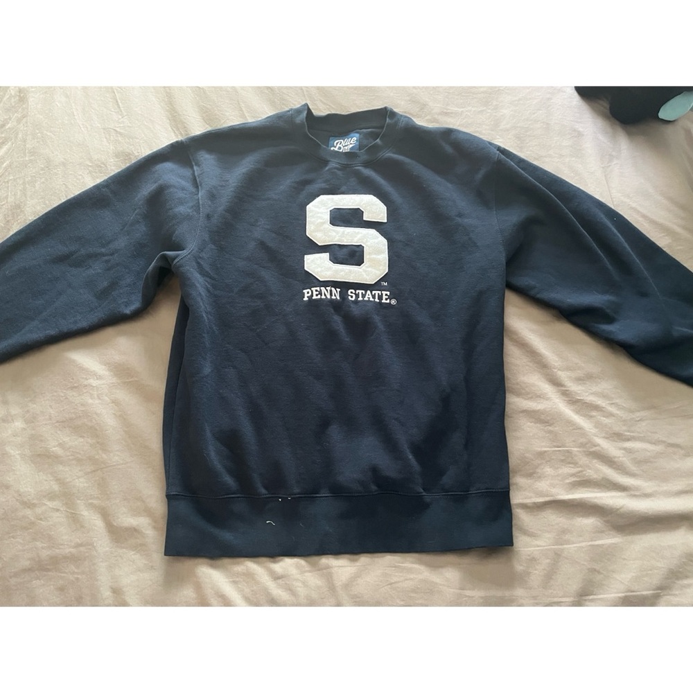 Penn State Medium Navy Blue Crewneck Sweater